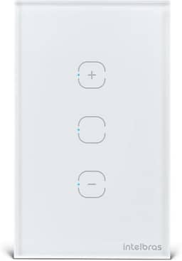 Interruptor Touch Inteligente Compatível com Alexa EWS 1101 Branco Intelbras