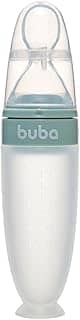 Buba, Colher Dosadora Em Silicone Com Ventosa Verde