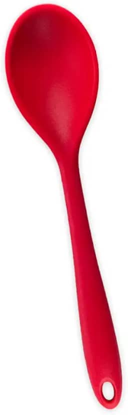 Oikos - Colher de Silicone Vermelha
