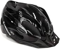 Genérico Capacete Ciclismo Bike Absolute Nero Wt032 Led Pisca Viseira (Preto, Adulto)