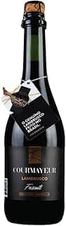 Frisante Tinto Lambrusco 660ml Vinho Suave Brasileiro Courmayeur 100% Lambrusco Charmat Teor 11,5% Aromático e Refrescante