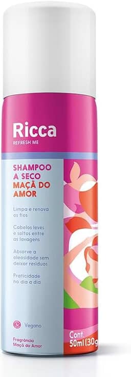 Ricca Shampoo A Seco Maçã do Amor 50ml