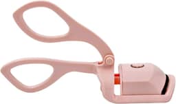 Curvador Modelador De Cílios Curvex Elétrico Aquecido Térmico, Recarregável Por USB 2 Níveis De Aquecimento Com Almofada De Silicone De Aquecimento Sensível (Rosa)