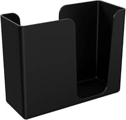 Porta-guardanapo Casual, 13,6 x 5,3 x 10,4 cm, Preto, Coza