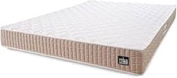 Colchão Casal Espuma D33 New Millenium 138x188x19cm Branco/Bege Hellen - Suporta até 120kg por Pessoa