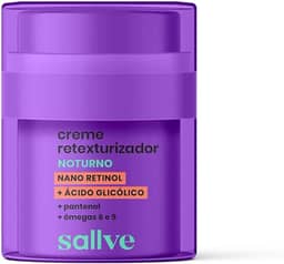 Sallve Creme Retexturizador Noturno 30g