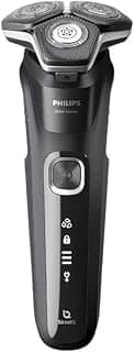 Barbeador Elétrico Masculino Philips SkinIQ S5898/17 Uso Seco e Molhado, Cabeças flexíveis 360-D, com Aparador de 5 alturas, Carregamento Rápido - Bivolt
