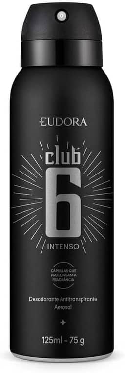 Eudora Club 6 Intenso Desodorante Antitranspirante 125ml/75g