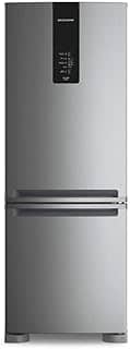Geladeira Brastemp Frost Free Inverse A+++ 479 litros cor Inox com Super Capacidade e Smart Flow - BRE58FK 110v