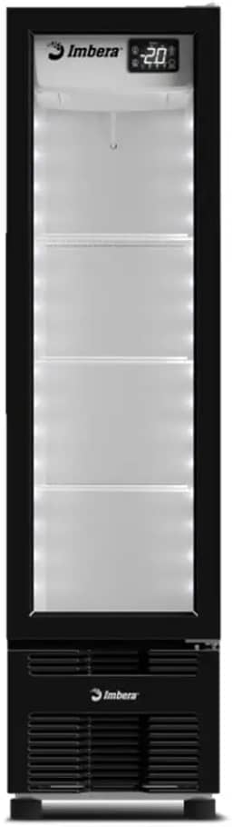 Cervejeira Imbera 244 Litros Inverter Porta de Vidro Preta e Branca CCV144 Bivolt