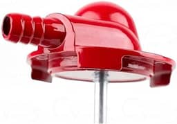 Irrigador 1/2 Polegada ideal para Jardim e Horta aspersor chuvisco vermelho, resistente e eficiente na irrigação