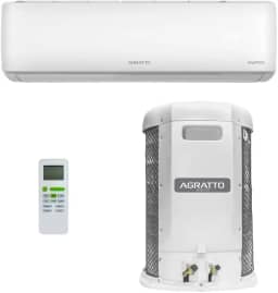 Ar Condicionado Split Agratto Hi Wall Liv Top Inverter 18.000 Btu/h Quente e Frio Monofásico Branco Lcst18qf-02i - 220v