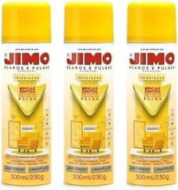Kit Anti Ácaros Pulgas E Carrapatos 300ml 3 Unidades