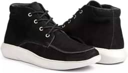 Bota Masculina de Inverno em Couro Forrada com Lã Imperméavel - San Martin