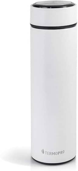 Squeeze Térmico Branco Inox 500 Ml Termopro