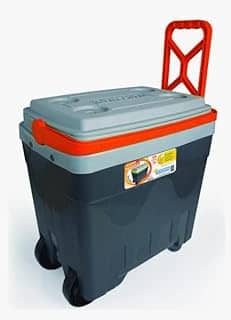 Caixa Térmica Cooler Com Alça Praia Pesca Camping 34 Litros