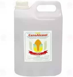 Alcool Hidratado de Cereais - Legitimo - CereAlcool - 5 litros