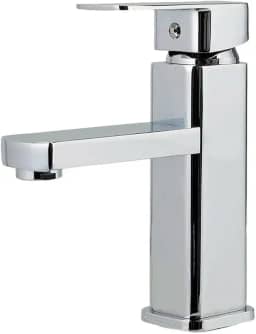 Pingoo.casa, Torneira Banheiro Misturador Monocomando Baixa Madeira - Cromado