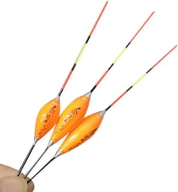 Boia de pesca portátil com luz para rocha, deriva vertical e pesca no gelo