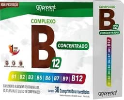 COMPLEXO B12 CONCENTRADO 30CPR PREVENT PHARMA