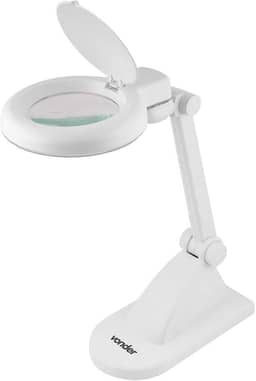 Lupa Articulada Com Led, Bivolt, Com Base Para Bancada, Vonder.