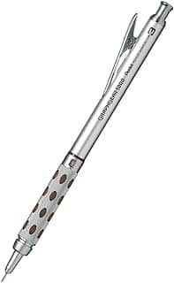 Pentel Lapiseira Profissional Graphgear 1000 0.3mm Prata/Marrom CP/PG1013-E
