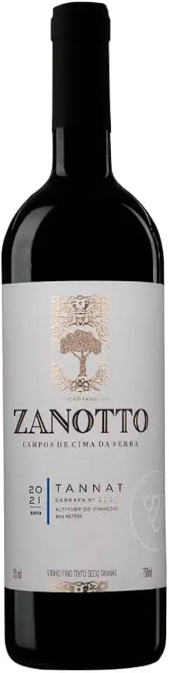 Vinho Tinto Seco Tannat Zanotto 750ml
