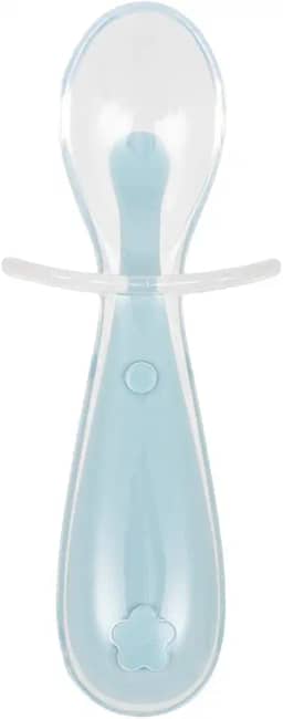 Colher Em Silicone Azul - Buba