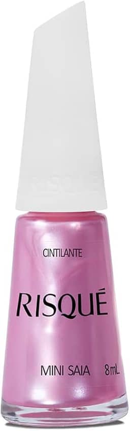 Risqué Esmalte Cintilante Mini Saia, 8 Ml