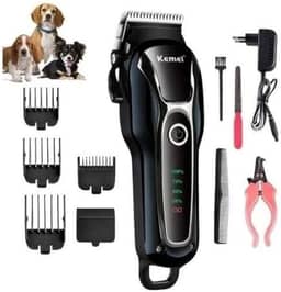 Máquina de Tosa Pet Bivolt Profissional Kemei KM-1991