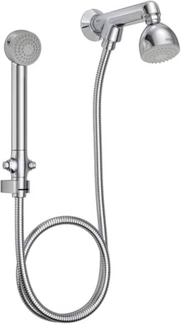 Deca Ducha Redonda de Parede Cromada Max Com Chuveirinho