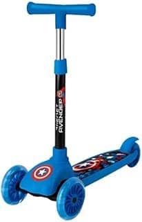 Patinete Infantil 3 Rodas com Led Heróis Marvel Princesas