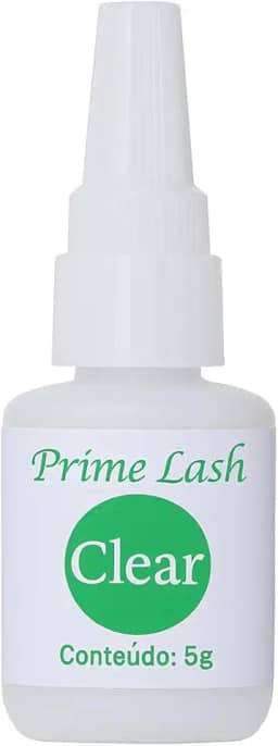 Cola Transparente para Alongamento de Cílios Fio a Fio Clean – Secagem Rápida, Baixo Odor, Alta Fixação Profissional