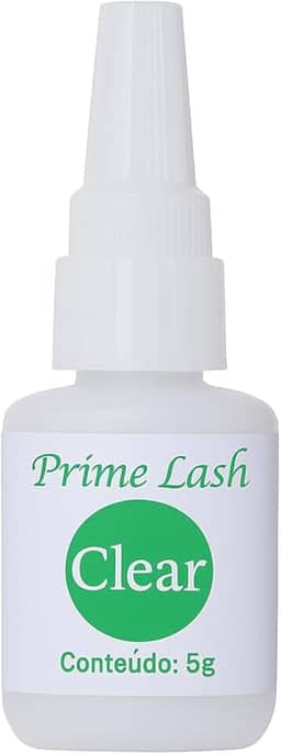 Cola Transparente para Alongamento de Cílios Fio a Fio Clean – Secagem Rápida, Baixo Odor, Alta Fixação Profissional