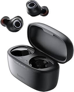 Baseus Bowie MA10 ANC Fone De Ouvido Bluetooth com Cancelamento de Ruído Ativo, IPX6 À Prova D'água (MA10)