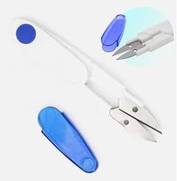 Tesoura De Arremate Tecelão Com Tampa