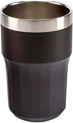Copo Térmico Inox 384ml Cerveja Tumbler – Parede Dupla Design Premium Conserva Temperatura (Preto)