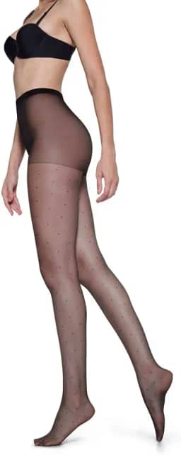 Meia Calça Loba Classica Poa Fio 15 (Adulto) Tamanho: