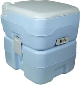 Nautika, Banheiro Químico, Ecocamp 20L, Vaso Sanitário Portátil, Suporta Até 120Kgs, Ideal Para Pescarias, Campings, Barcos, Viagem e Atividades Outdoor, Feito Em Polietileno