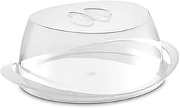 UZ - Porta Bolo Gold Transparente