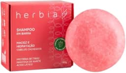 Shampoo em Barra para Cabelos Cacheados Herbia 80g
