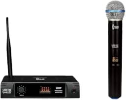 SISTEMA SEM FIO UHF COM 1 MICROFONE DE MÃO COM 30 CANAIS UDX-01 MULTI