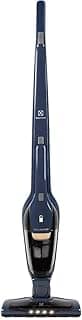 Aspirador de Pó vertical bateria Ergorapido 2 em 1 Electrolux 38 min base recarregamento luz frontal LED capacidade 420Ml ERG25N Bivolt Azul