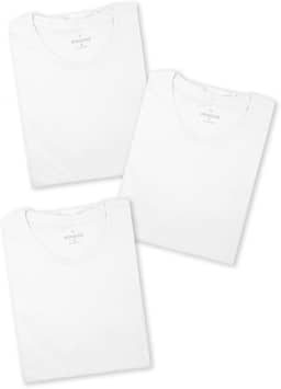 Kit 3 Camisetas Básicas Masculinas Sandrini Preto ou Sortido Algodão Premium Conforto Casual Dia a Dia