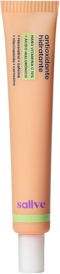 Sallve Antioxidante Hidratante 35G - Nano Vitamina C 10% Ácido Hialurônico