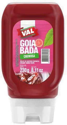 VAL Goiabada Cremosa 230G Top Down Val Alimentos