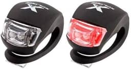 Sinalizador Led Duplo Para Bicicleta 02 Peças