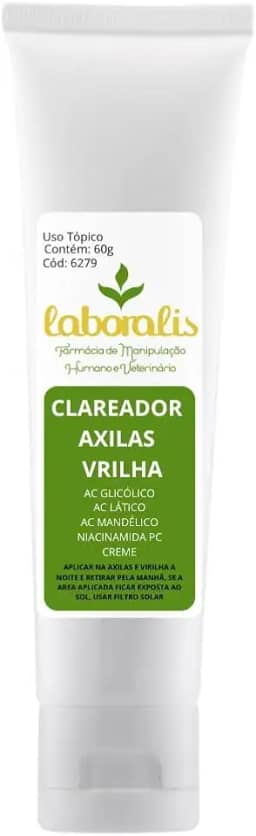 Clareador axilas e virilha 60g