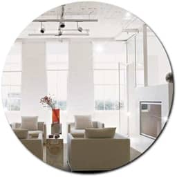 Espelho Decorativo Redondo Multiuso 40cm - Quarto, Sala e Banheiro
