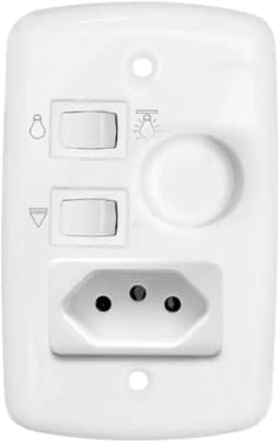 Controle Ventilador De Teto 4x2 110v 220v Bivolt Tomada 10a